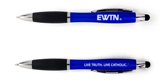 EWTN ILLUMINATED STYLUS PEN